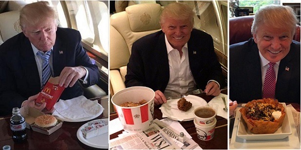 Presiden Juga Manusia, Ternyata Ini Makanan Kesukaan Donald Trump